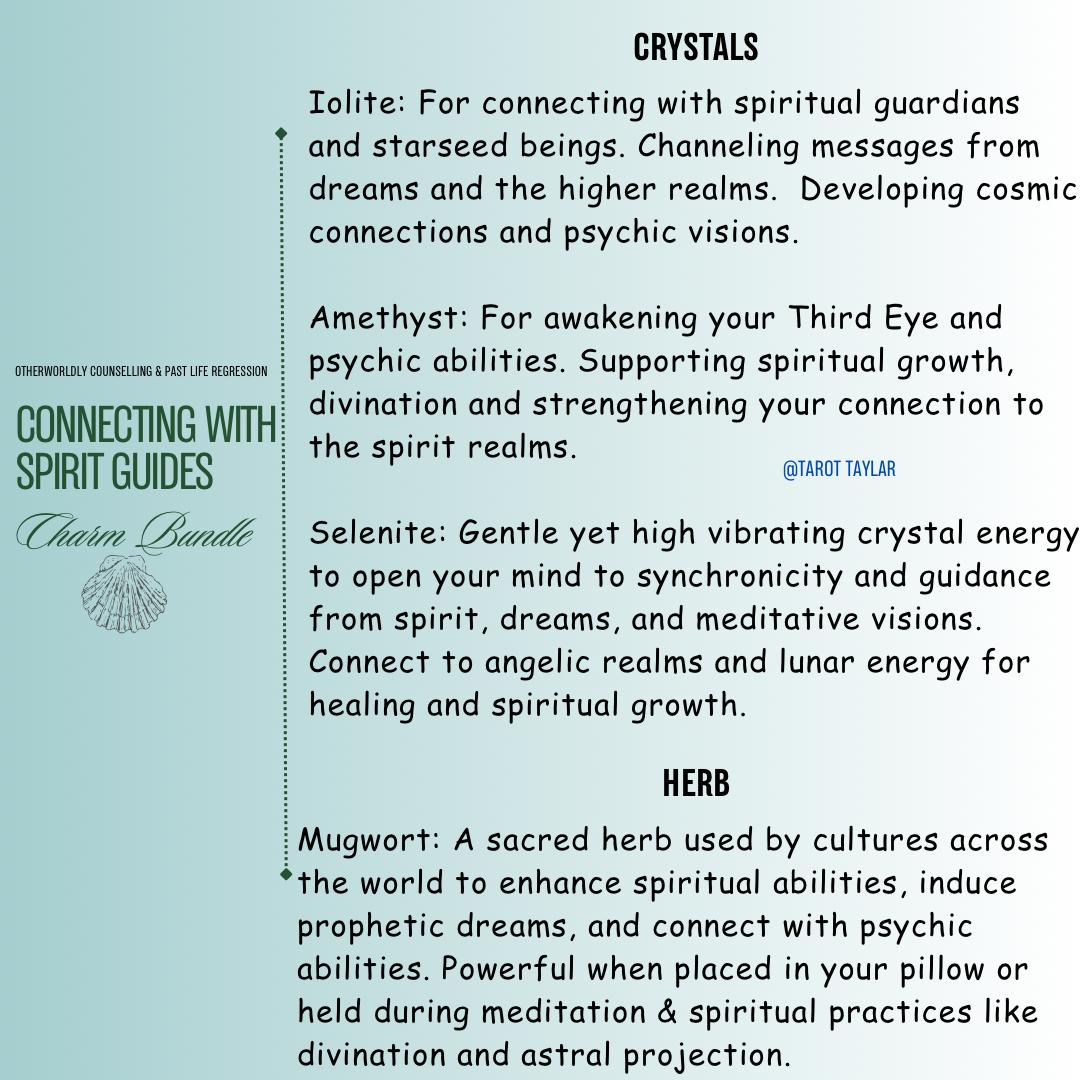 Connecting with Spirit Guides ~ Charm Bundle