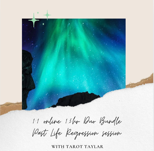 Bundle Duo - Past Life Regression 1:1 Online 1.5hr Sessions