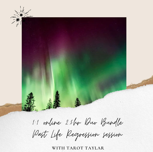 Bundle Duo - Past Life Regression 1:1 Online 2.5hr Sessions